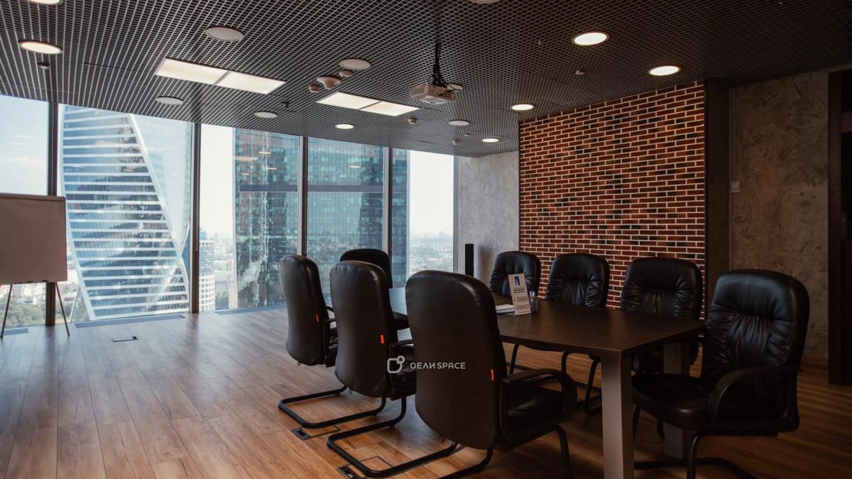 Видовая переговорная для закрытых встреч в Москва-Сити - Фото №1