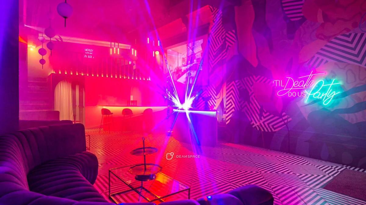 Лофт "Мира" на двух уровнях с кухней на Бауманской - Фото №6