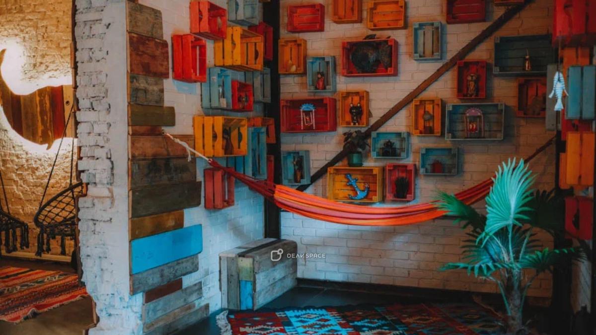 Лофт Surf House с кухней, верандой и барбекю на Бауманской - Фото №11