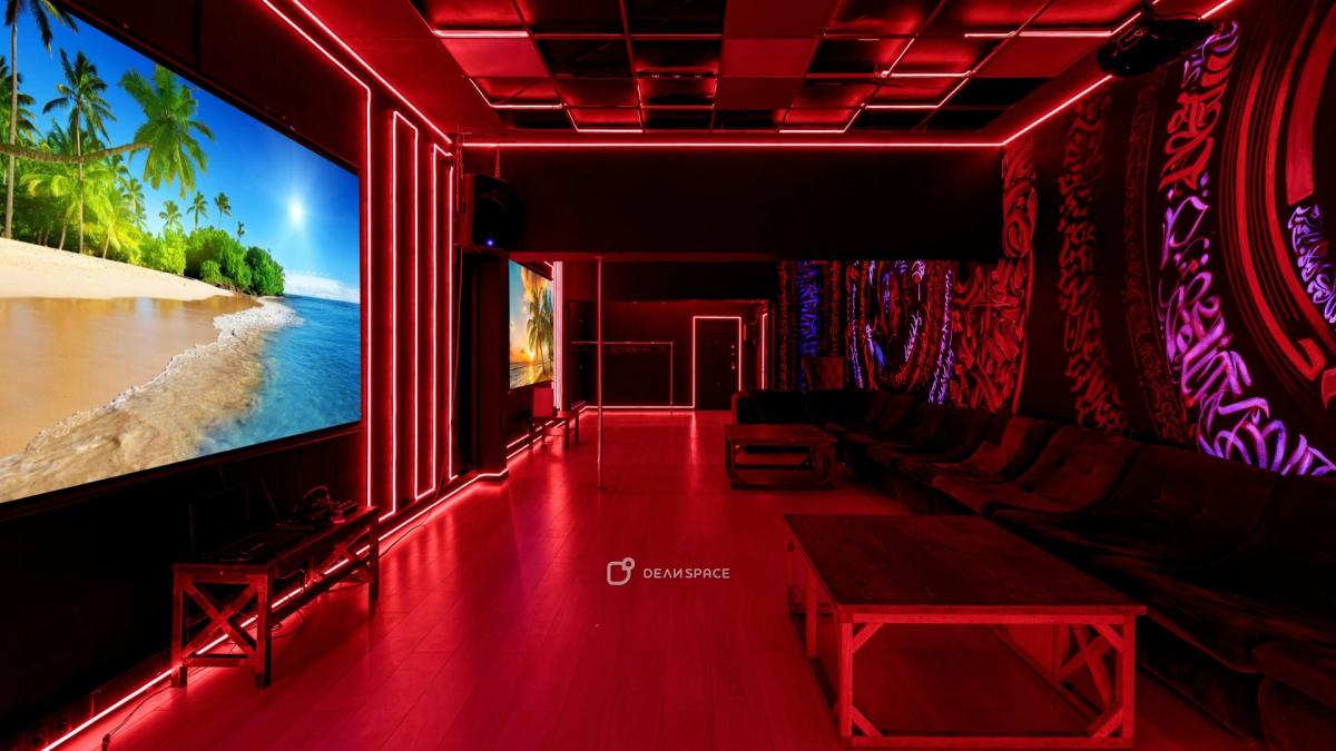 Лофт Cyberpunk с пилоном, караоке и PS 5 на Бауманской - Фото №3