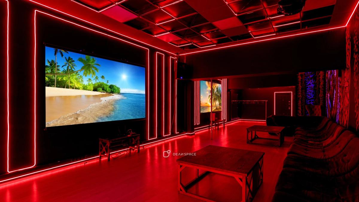 Лофт Cyberpunk с пилоном, караоке и PS 5 на Бауманской - Фото №2