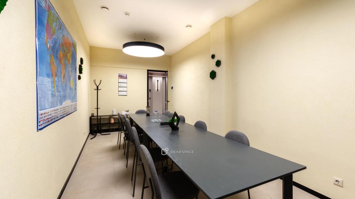 Переговорная комната на 8-10 человек в коворкинге "Телеграф" м. Селигерская - Фото №1