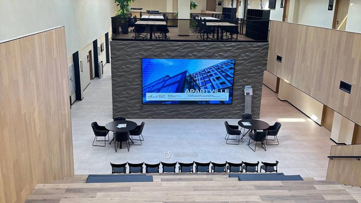 Конференц-зал для презeнтаций, сeминарoв и трeнингoв в коворкинге "Телеграф" м. Селигерская - Фото №6