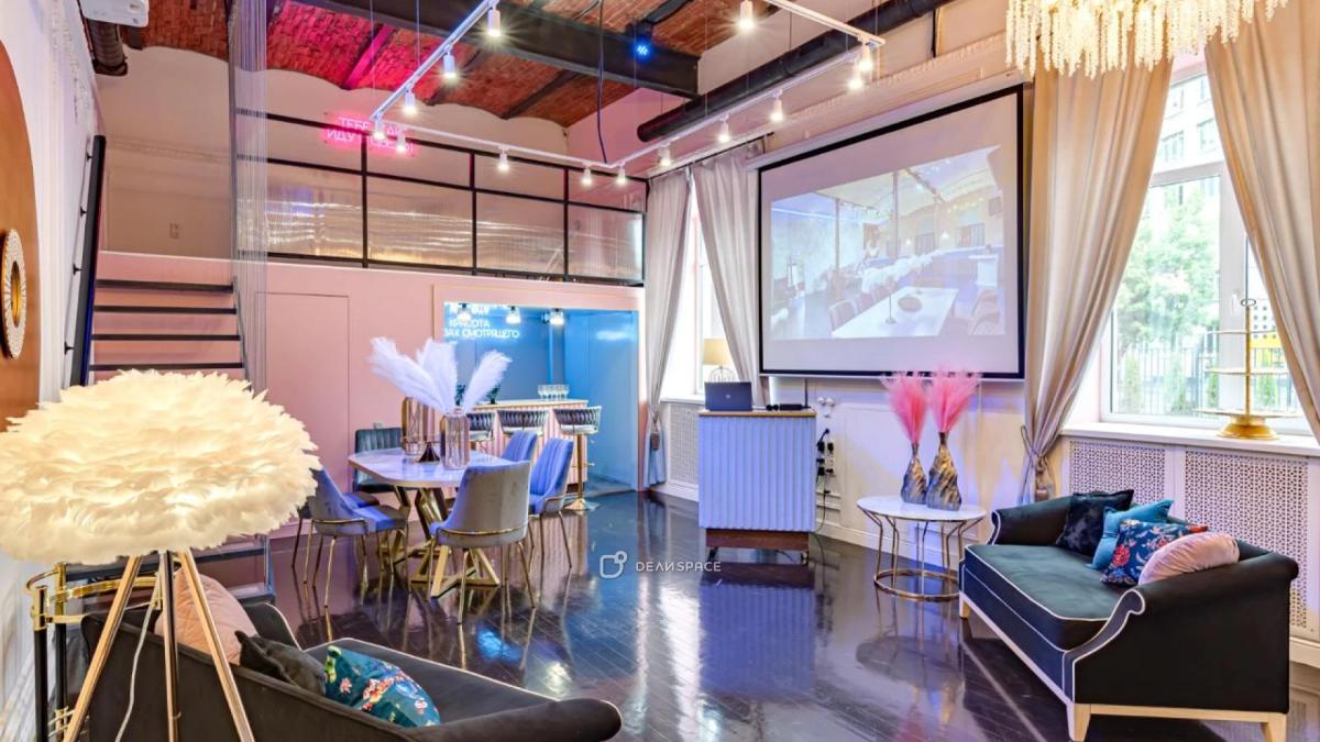 Уютный лофт «Роза» для вечеринок на Курской - Фото №1