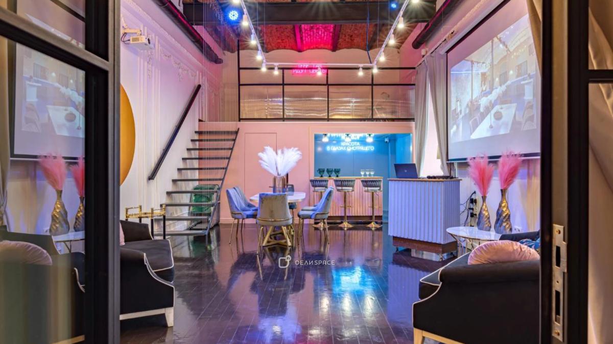 Уютный лофт «Роза» для вечеринок на Курской - Фото №12