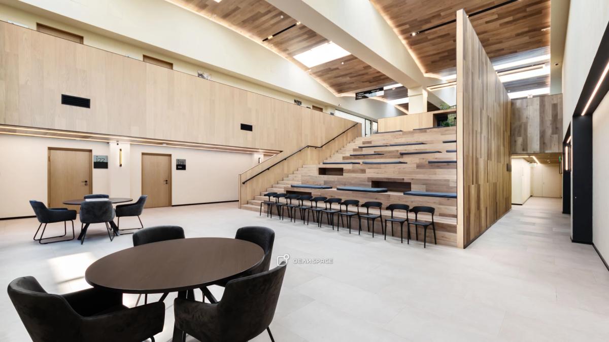 Конференц-зал (Лекторий) в коворкинге "Телеграф" на Селигерской - Фото №3