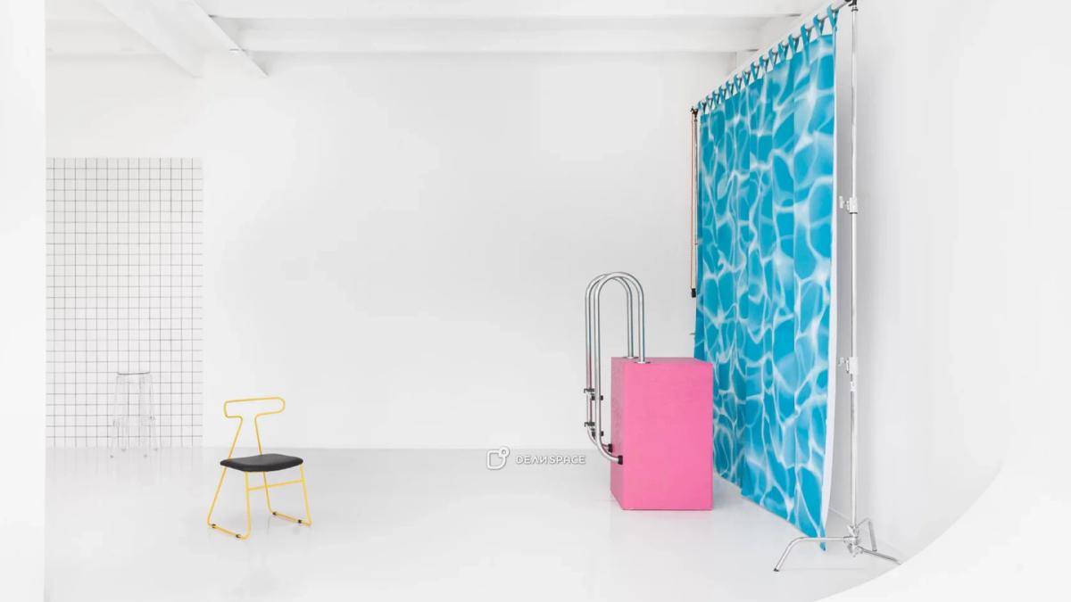 Фотозал Hot Yellow с циклорамой и зоной с песком на Электрозаводской - Фото №4