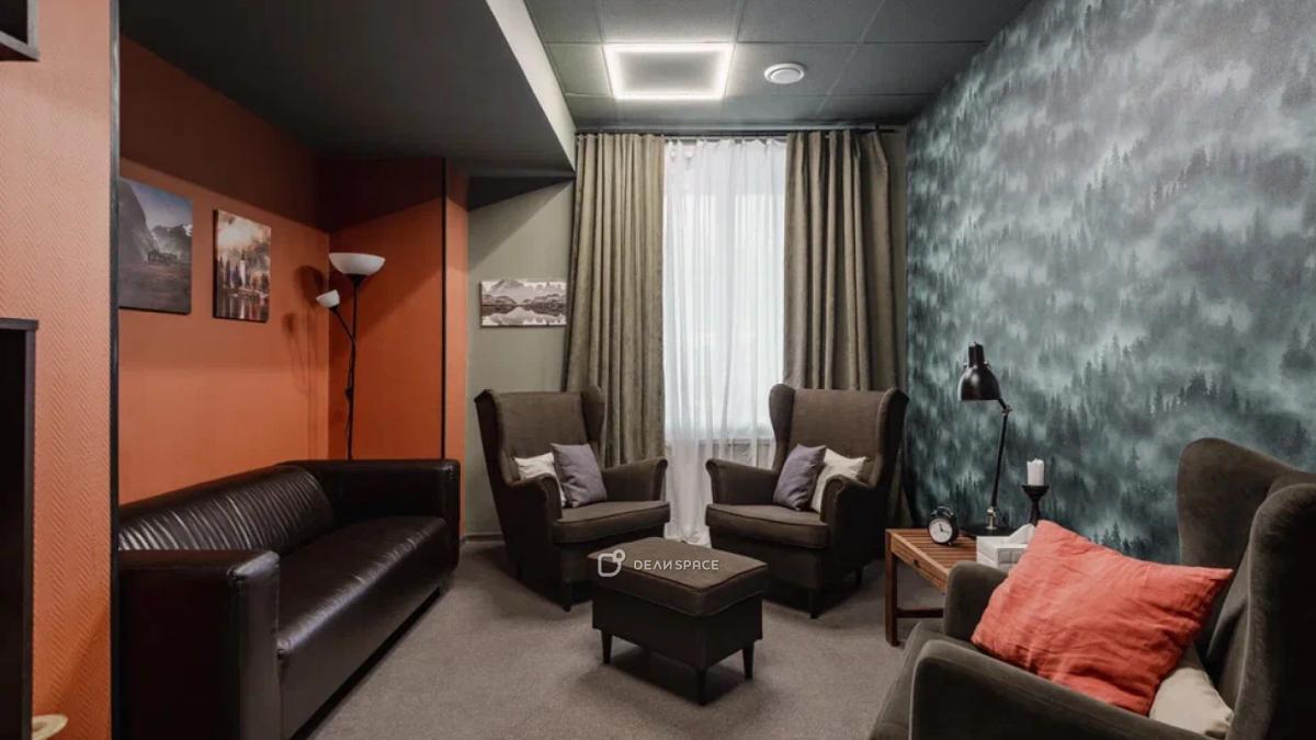 Кабинет для индивидуальных сессий и тренингов № 4 "Лес" на Достоевской - Фото №1