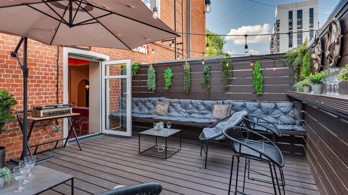 Лофт "Рассвет" с верандой на Бауманской - Фото №12