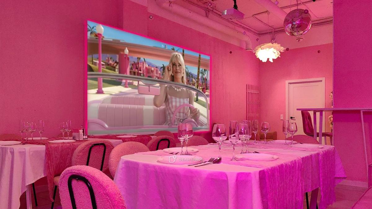 Barbie - розовый лофт с диско-шаром, фотозоной и караоке - Фото №1