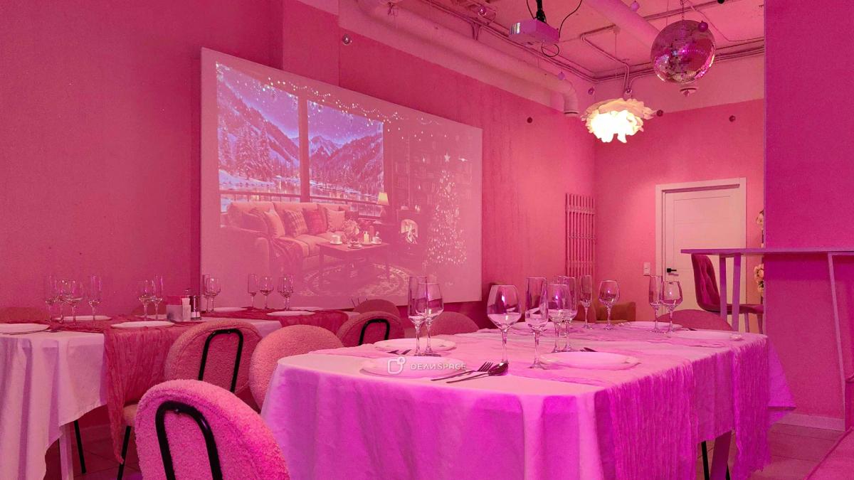 Barbie - розовый лофт с диско-шаром, фотозоной и караоке - Фото №5