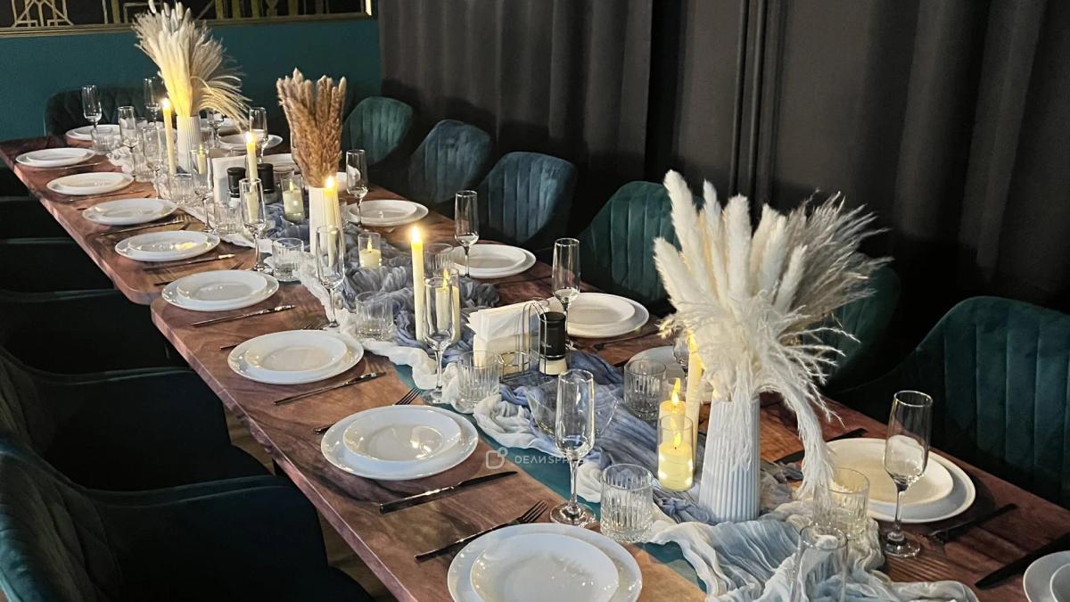 Gatsby - стильный тематический лофт в черно-золотых цветах с караоке, светомузыкой и фотозоной - Фото №3