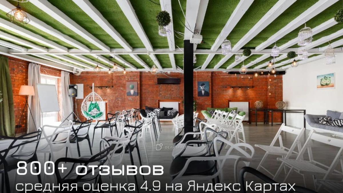 Лофт "Магритт" : 110 м² света — до 60 участников, полный техпак - Фото №1