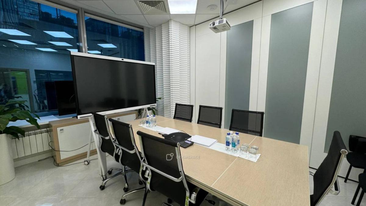 Переговорная на 10 человек в Москва-Сити - Фото №1