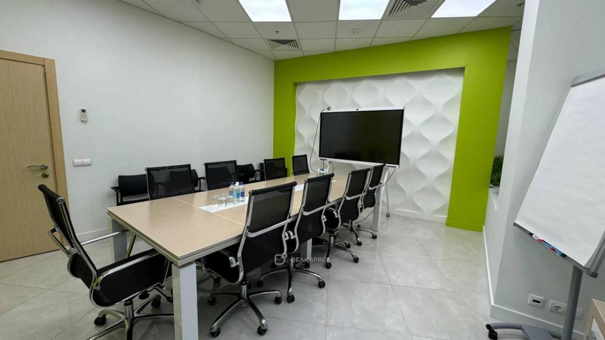 Современная переговорная в Москва-Сити - Фото №3