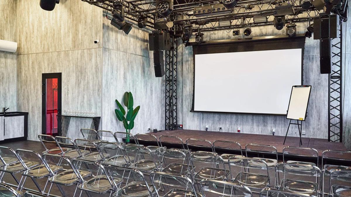 Зал со сценой "Сфера" для любого формата мероприятий м. Площадь Ильича - Фото №1