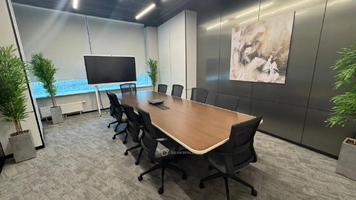 Большая переговорная в Москва-Сити - Фото №1