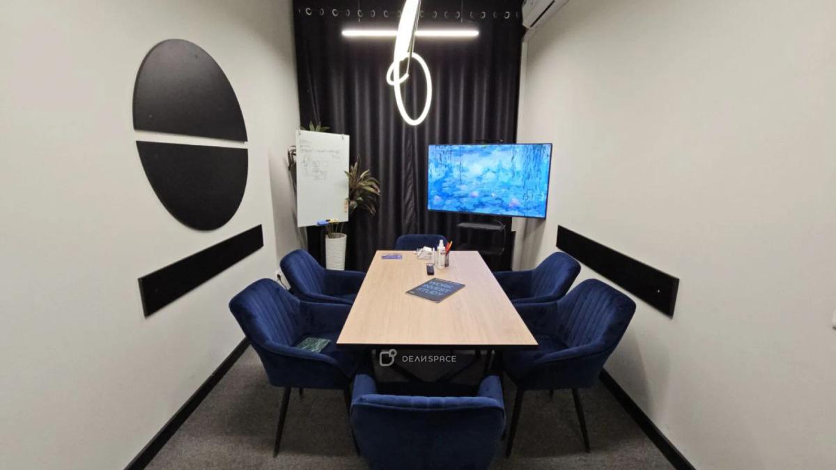 Переговорная на 6 человек в коворкинге Bloks на Текстильщиках - Фото №2