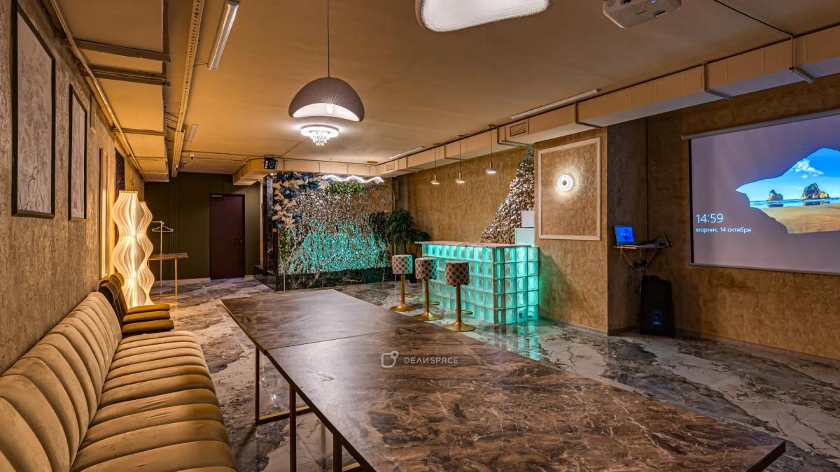 Люксовый лофт "ДЮНА" со стеклянным баром на Римской - Фото №5