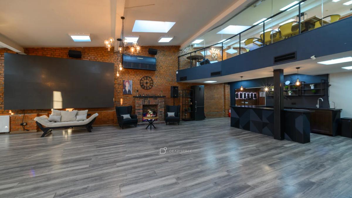 Лофт "Модильяни" : 150 м² для тренингов — камин-лаунж, до 120 участников - Фото №5