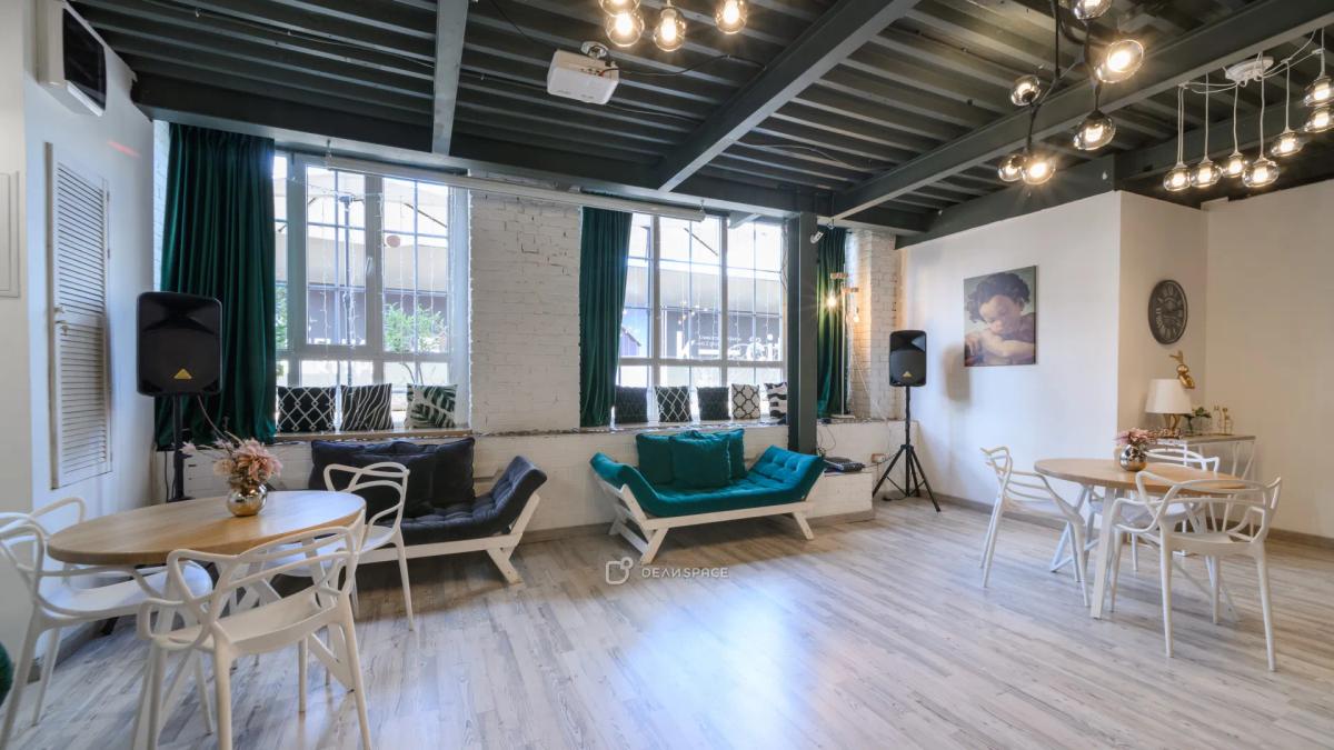 Зал для тренингов, конференций, семинаров, лекций или мастер-классов на Бауманской 110 кв.м до 60 человек - Фото №6