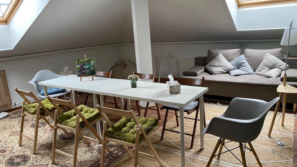 Зеленая мансарда-студия на Мясницкой (М-24) - Фото №4