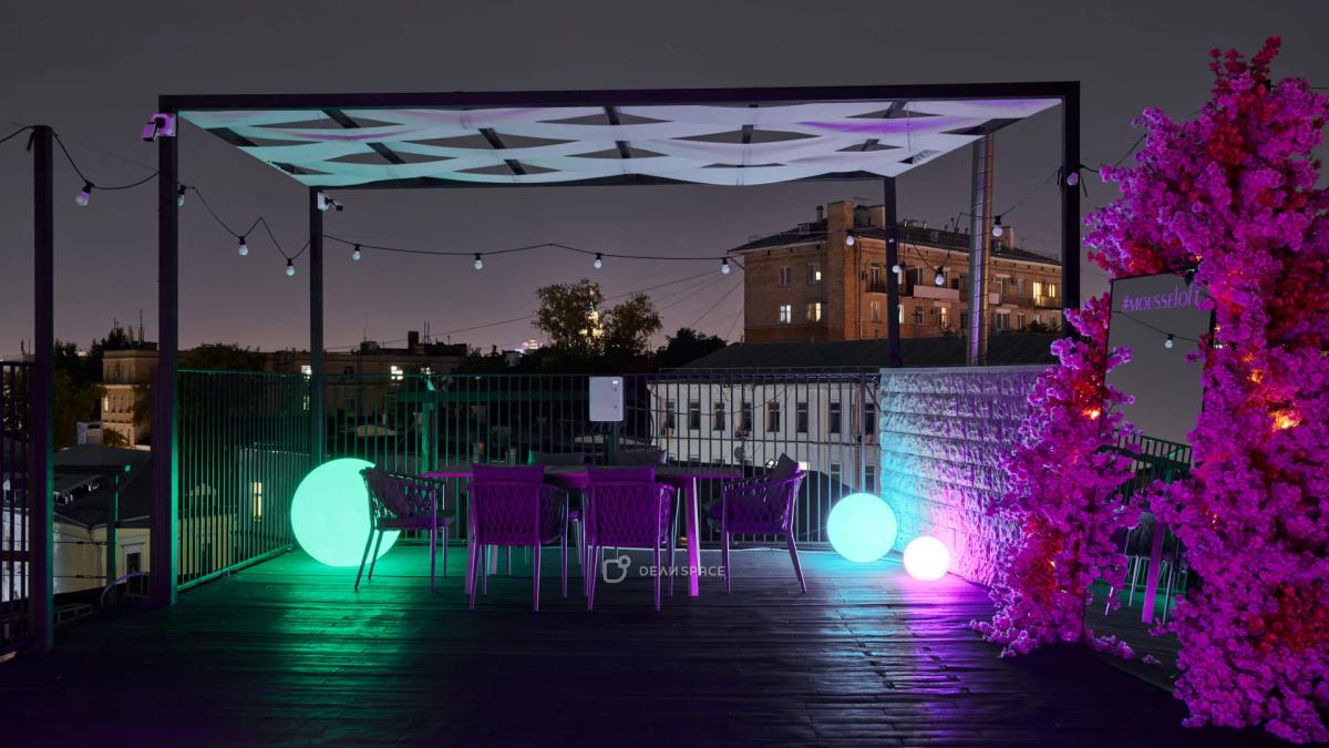 Банкетный зал с верандой на крыше в самом центре Москвы - Фото №2