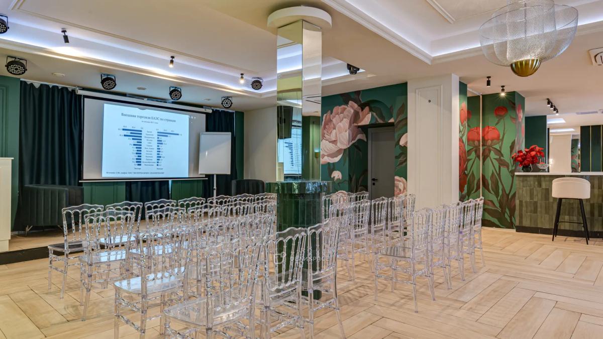 Стильный зал "Флоу" для бизнес-мероприятий на Дмитровской - Фото №3