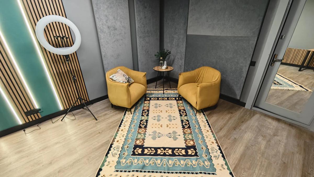 Студия "Грин" для подкастов на Курской - Фото №3