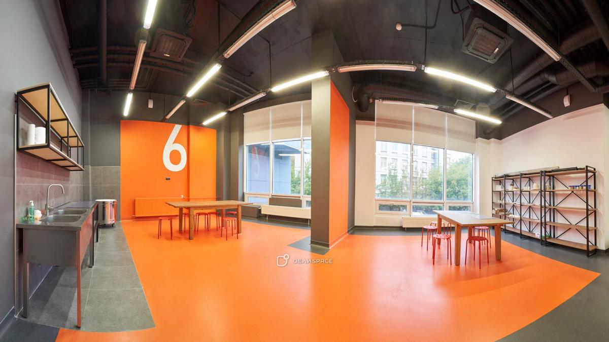 Аудитория №6 для мастер-классов мозаики, керамики, глины у метро Аэропорт - Фото №1