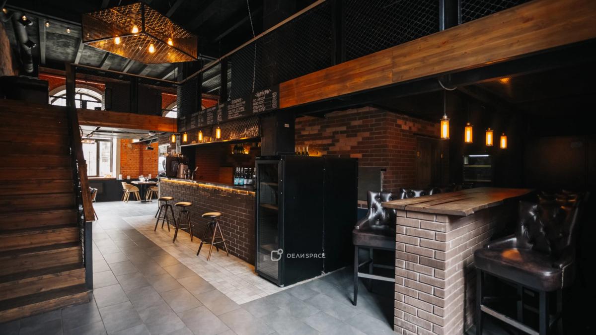 Лофт двухуровневый Geo Bar у метро Улица 1905 года - Фото №1